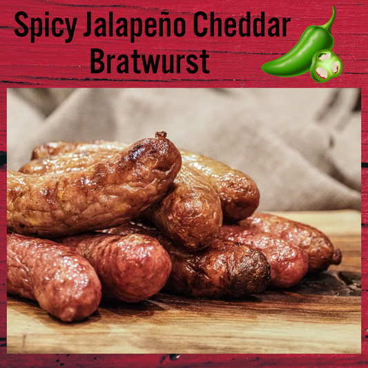 Jalapeno Cheddar Bratwurst